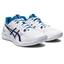 Asics Womens GEL-Tactic Indoor Court Shoes - White/Indigo Blue - thumbnail image 7