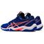 Asics Womens GEL-Blade 8 Indoor Court Shoes - Lapis Lazuli Blue - thumbnail image 3