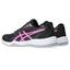 Asics Womens Upcourt 5 Indoor Court Shoes - Black/Hot Pink - thumbnail image 3