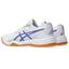 Asics Womens Upcourt 5 Indoor Court Shoes - White/Blue Violet - thumbnail image 3