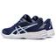 Asics Womens Upcourt 5 Indoor Court Shoes - Deep Ocean/Soft Sky - thumbnail image 3