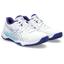 Asics Womens GEL-Tactic 12 Indoor Court Shoes - White/Eggplant - thumbnail image 2