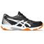 Asics Womens GEL-Rocket 11 Indoor Court Shoes - Black/Pure Silver - thumbnail image 1