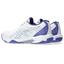 Asics Womens GEL-Rocket 11 Indoor Court Shoes - White/Purple - thumbnail image 3
