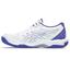 Asics Womens GEL-Rocket 11 Indoor Court Shoes - White/Purple - thumbnail image 4
