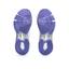 Asics Womens GEL-Rocket 11 Indoor Court Shoes - White/Purple - thumbnail image 6