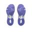 Asics Womens GEL-Rocket 11 Indoor Court Shoes - White/Purple - thumbnail image 6