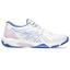 Asics Womens GEL-Rocket 11 Indoor Court Shoes - White/Sapphire - thumbnail image 1