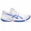 Asics Womens Beyond FF Indoor Court Shoes - White/Sapphire - thumbnail image 1