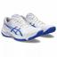 Asics Womens Beyond FF Indoor Court Shoes - White/Sapphire - thumbnail image 2