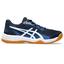 Asics Kids Upcourt 5 Indoor Court Shoes - French Blue/White - thumbnail image 1