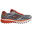 Brooks Mens Ghost 6 Running Shoes - Grey/Orange - thumbnail image 3