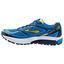 Brooks Mens Ghost 7 Running Shoes - Electric Blue/Lime - thumbnail image 2