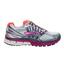 Brooks Womens Adrenaline GTS 14 Running Shoes - White/Fuschia - thumbnail image 2