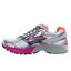 Brooks Womens Adrenaline GTS 14 Running Shoes - White/Fuschia - thumbnail image 3