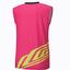 Yonex Mens Game Sleeveless Shirt - Dark Pink (12105EX) - thumbnail image 2