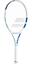Babolat Boost Drive Womens Tennis Racket - White/Blue - thumbnail image 1