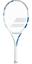 Babolat Boost Drive Womens Tennis Racket - White/Blue - thumbnail image 2