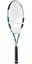 Babolat Boost Drive Wimbledon Tennis Racket - White/Blue - thumbnail image 2