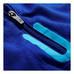Asics Mens Full Zip Hoodie - Air Force Blue - thumbnail image 5