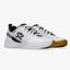 Salming Mens Kobra 3 Indoor Court Shoes - White/Black - thumbnail image 2