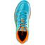 Salming Kids Adder Junior Indoor Court Shoes - Turquoise/Shock Orange - thumbnail image 4