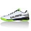 Salming Mens Viper 5 Indoor Court Shoes - White/Black/Green - thumbnail image 2