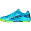 Salming Mens Viper 5 Indoor Court Shoes - Light Blue/Fluo Green - thumbnail image 2