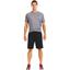Under Armour Mens Mirage 8 Inch Shorts - Black/White - thumbnail image 4