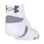 Under Armour Mens HeatGear Low Cut Crew Socks (3 Pairs) - White