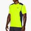 Under Armour Mens Raid Short Sleeve Tee - Yellow/Blue - thumbnail image 3