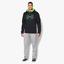 Under Armour Mens Storm Fleece Hoodie - Black/Green - thumbnail image 3