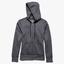 Under Armour Womens UA Armour Fleece Full Zip Hoodie - Dark Grey - thumbnail image 2
