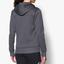 Under Armour Womens UA Armour Fleece Full Zip Hoodie - Dark Grey - thumbnail image 3