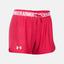 Under Armour Womens Play Up Shorts - Red - thumbnail image 4