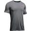 Under Armour Mens Fitted Threadborne Tee - Grey - thumbnail image 1