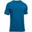 Under Armour Mens Fitted Threadborne Tee - Blackout Navy - thumbnail image 1
