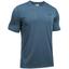 Under Armour Mens Fitted Striped Tee - Blackout Navy - thumbnail image 1