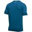 Under Armour Mens V-Neck Threadborne Tee - Blackout Navy - thumbnail image 2