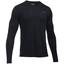 Under Armour Mens Fitted Long Sleeve Top - Black - thumbnail image 1