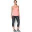 Under Armour Womens HeatGear Printed Capri - Black - thumbnail image 5
