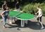 Butterfly Figure Eight Concrete 25mm Outdoor Table Tennis Table - Granite Green - thumbnail image 3