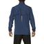 Asics Mens Woven Running Jacket - Poseidon Blue - thumbnail image 5