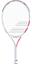 Babolat Drive 23 Inch Girls Tennis Racket - White/Pink - thumbnail image 2