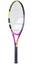 Babolat Nadal 25 Inch Junior Aluminium Tennis Racket (2024) - Pink/Yellow - thumbnail image 3