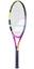 Babolat Nadal 25 Inch Junior Aluminium Tennis Racket (2024) - Pink/Yellow - thumbnail image 3