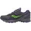Saucony Womens Excursion TR7 GTX Running Shoes - Grey/Purple/Green - thumbnail image 2