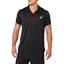 Asics Mens Classic Polo - Black - thumbnail image 1