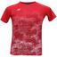 Yonex Kids Round Neck T-Shirt - Clear Red - thumbnail image 1