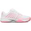 K-Swiss Womens Express Light 2 HB Tennis Shoes - White/Soft Neon Pink - thumbnail image 1